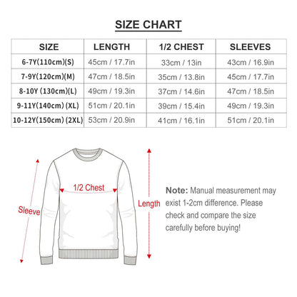 WEPRINTMEKid's SweatshirtCustom Pet Face Kid's Sweatshirt