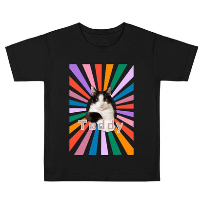 WEPRINTMEKid's T-ShirtCustom Pet Face and Name Kid's Cool Light Dogs on T-shirt