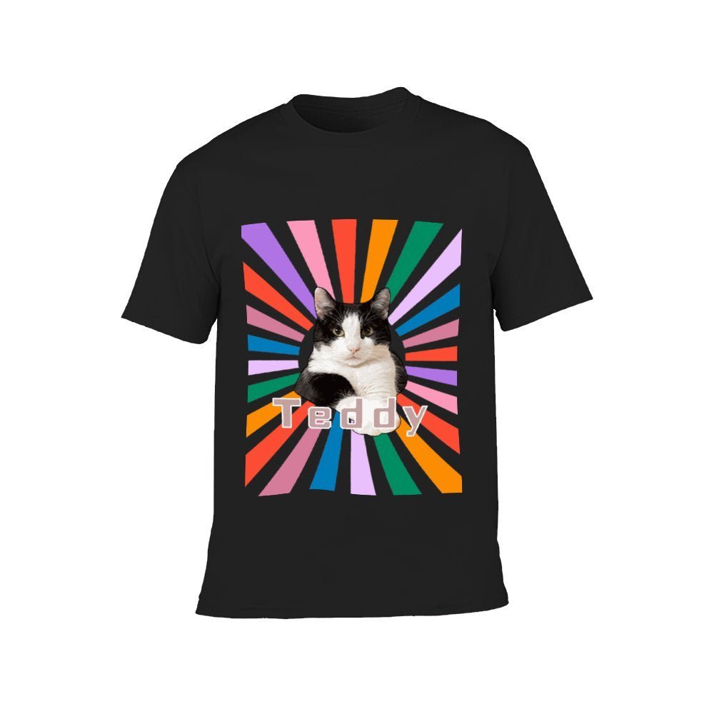 WEPRINTMEKid's T-ShirtCustom Pet Face and Name Kid's Cool Light Dogs on T-shirt
