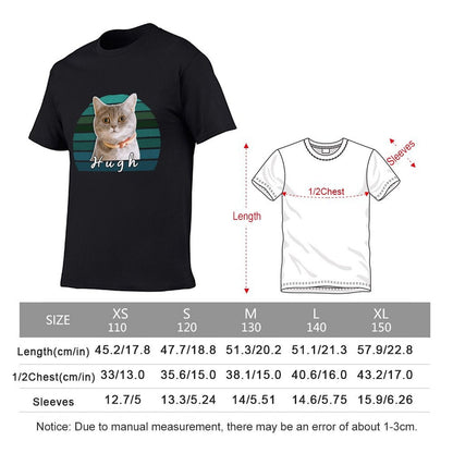 WEPRINTMEKid's T-ShirtCustom Pet Face&Name Kid's T-shirt