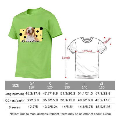 WEPRINTMEKid's T-ShirtCustom Pet Kid's T-shirt Love Cheese Dogs on Shirts