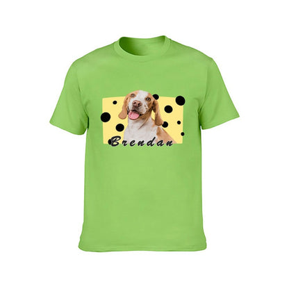 WEPRINTMEKid's T-ShirtCustom Pet Kid's T-shirt Love Cheese Dogs on Shirts