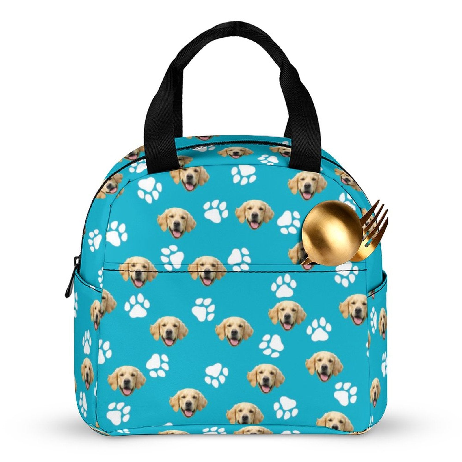 WEPRINTMELunch BagCustom Pet Face Aluminum Foil Lunch Bag