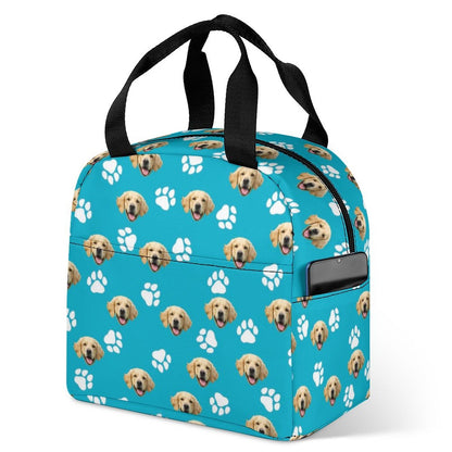 WEPRINTMELunch BagCustom Pet Face Aluminum Foil Lunch Bag
