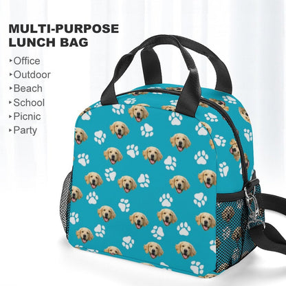 WEPRINTMELunch BagCustom Pet Face Lunch Bag