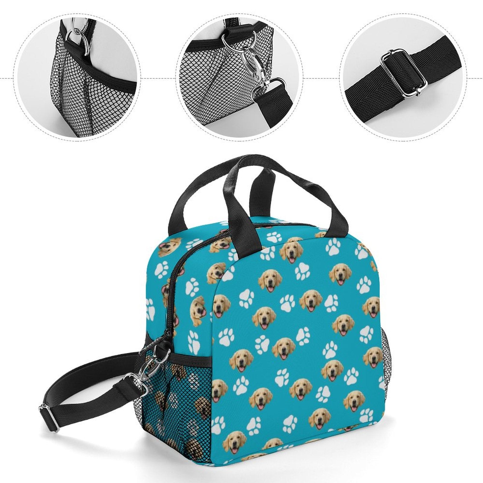 WEPRINTMELunch BagCustom Pet Face Lunch Bag