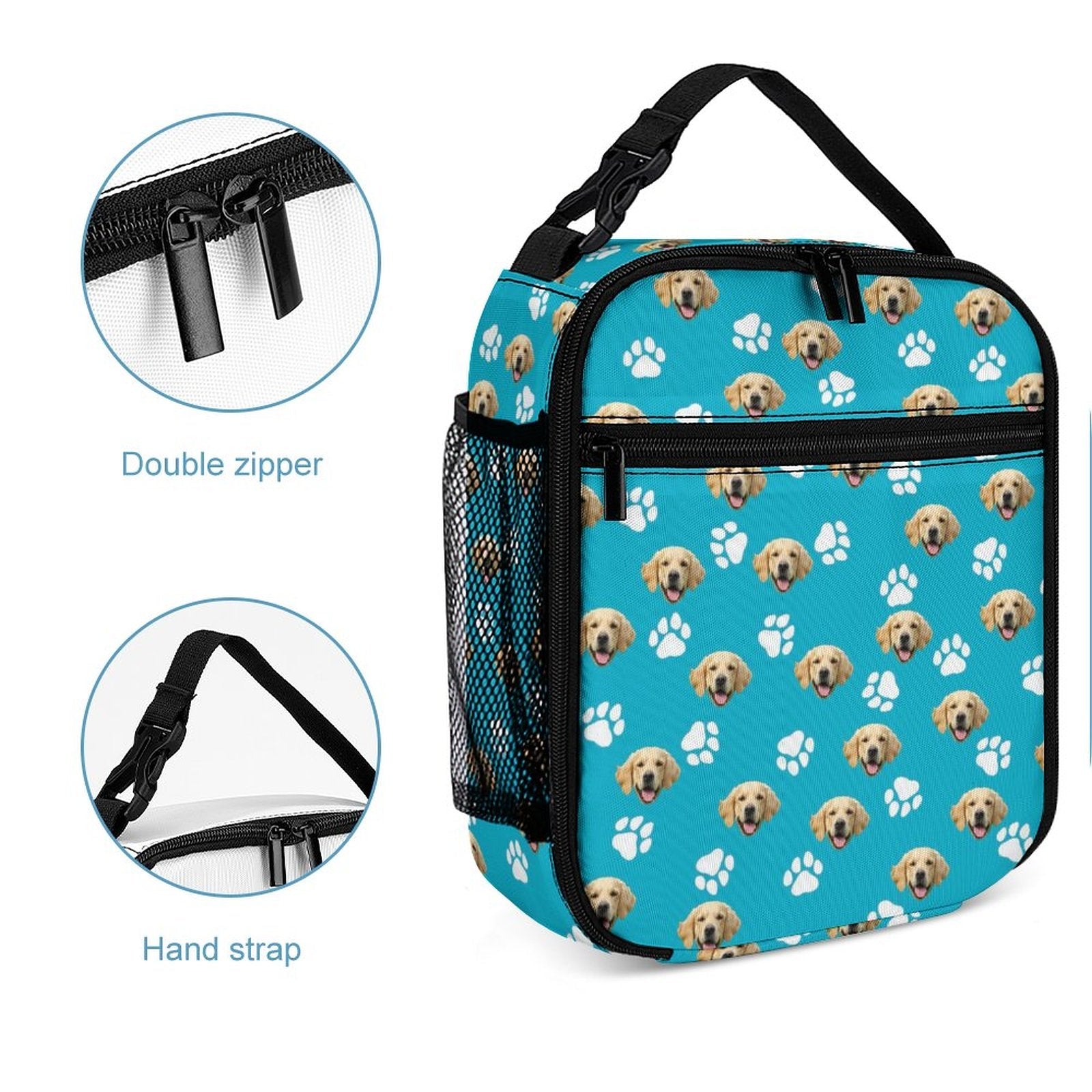 WEPRINTMELunch BagCustom Pet Face Lunch Bag