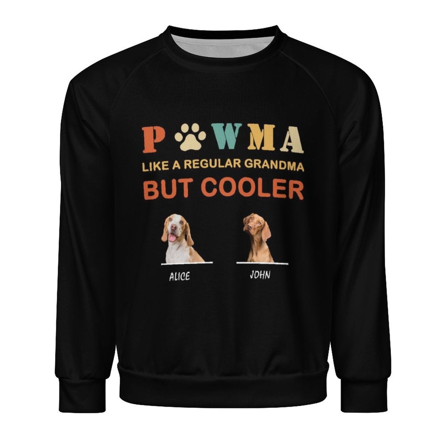 WEPRINTMEMen's SweatshirtCustom Pet Like Grandma Men's Sweatshirt