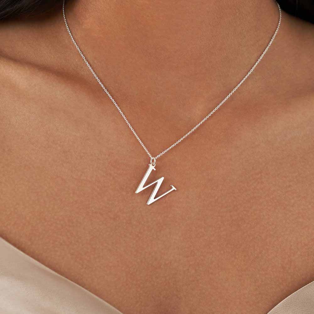 WEPRINTMENecklaceCustom Alphabet Necklace