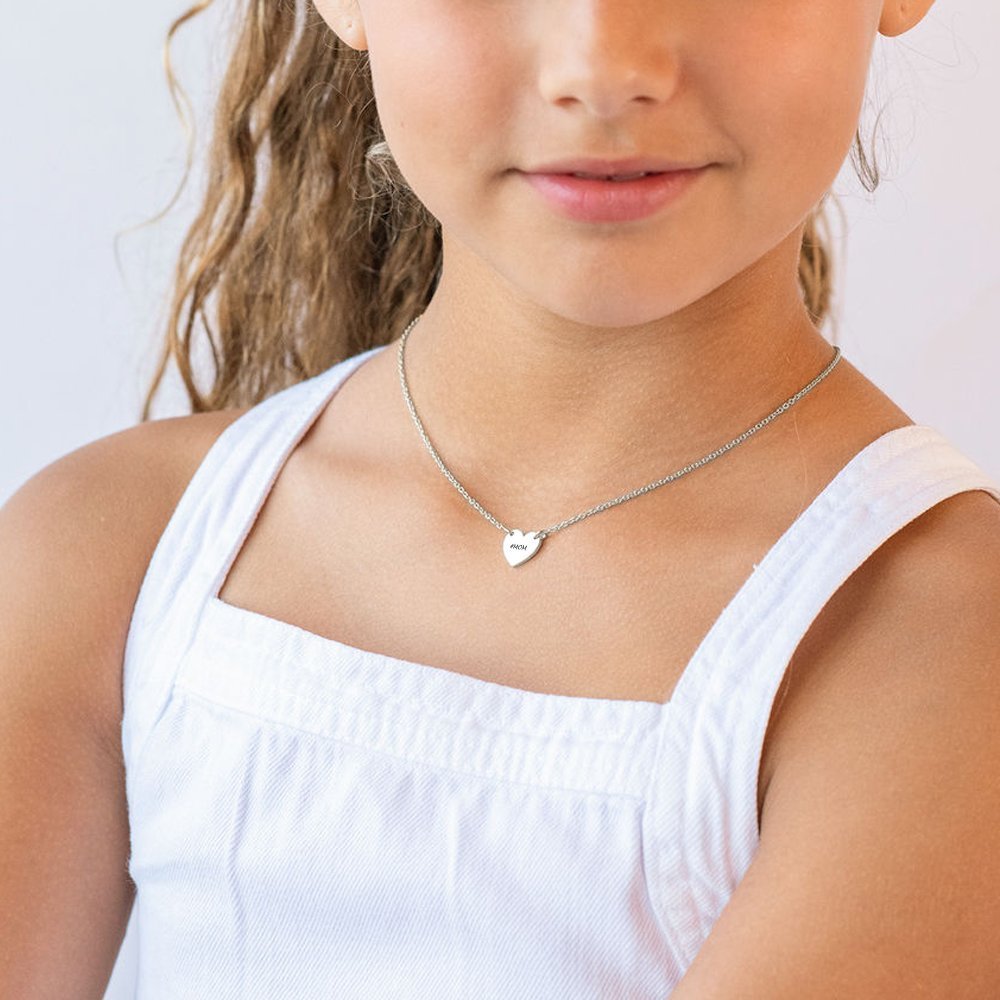 WEPRINTMENecklaceCustom Names Heart Shaped Couple Necklace