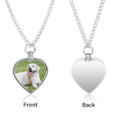 WEPRINTMENecklaceCustom Photo Pet Cremation Ashes Necklace