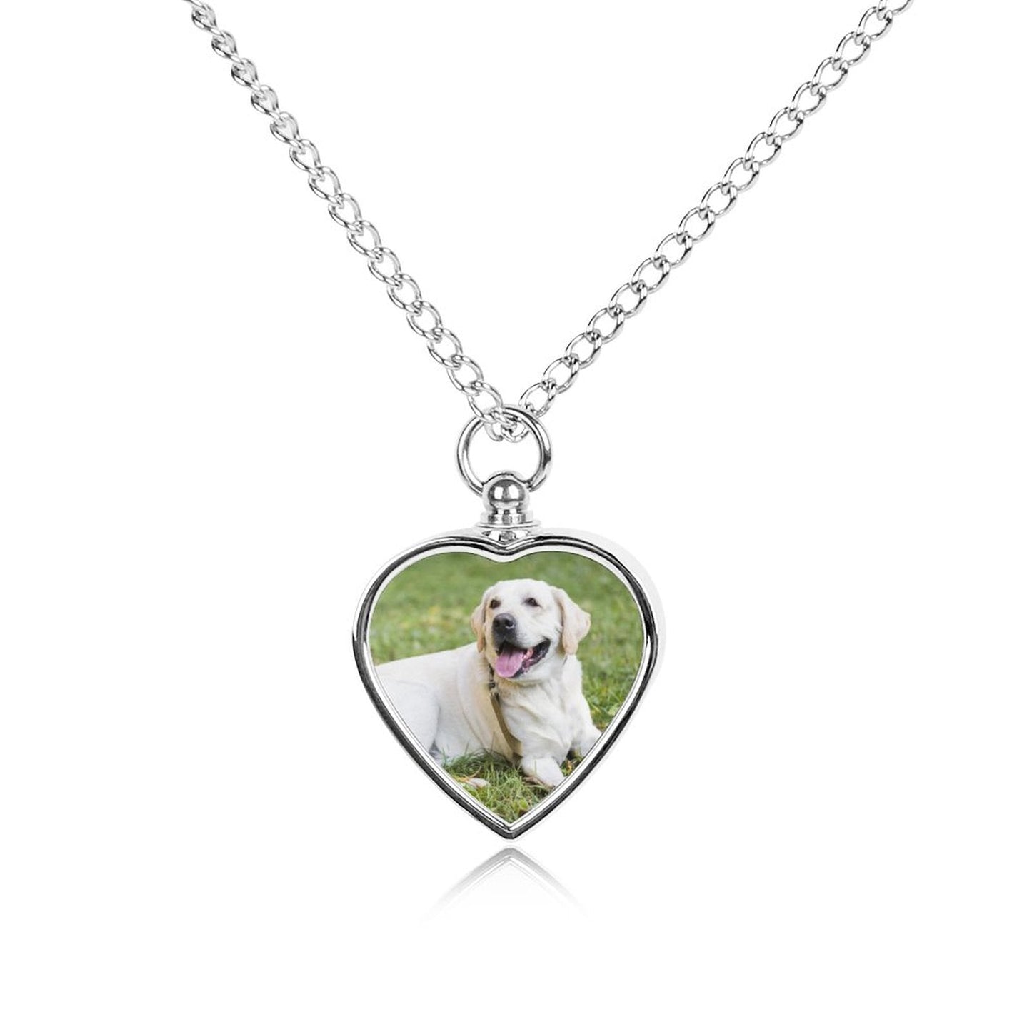 WEPRINTMENecklaceCustom Photo Pet Cremation Ashes Necklace