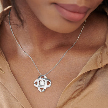 WEPRINTMENecklaceCustom Text Eternal Necklace