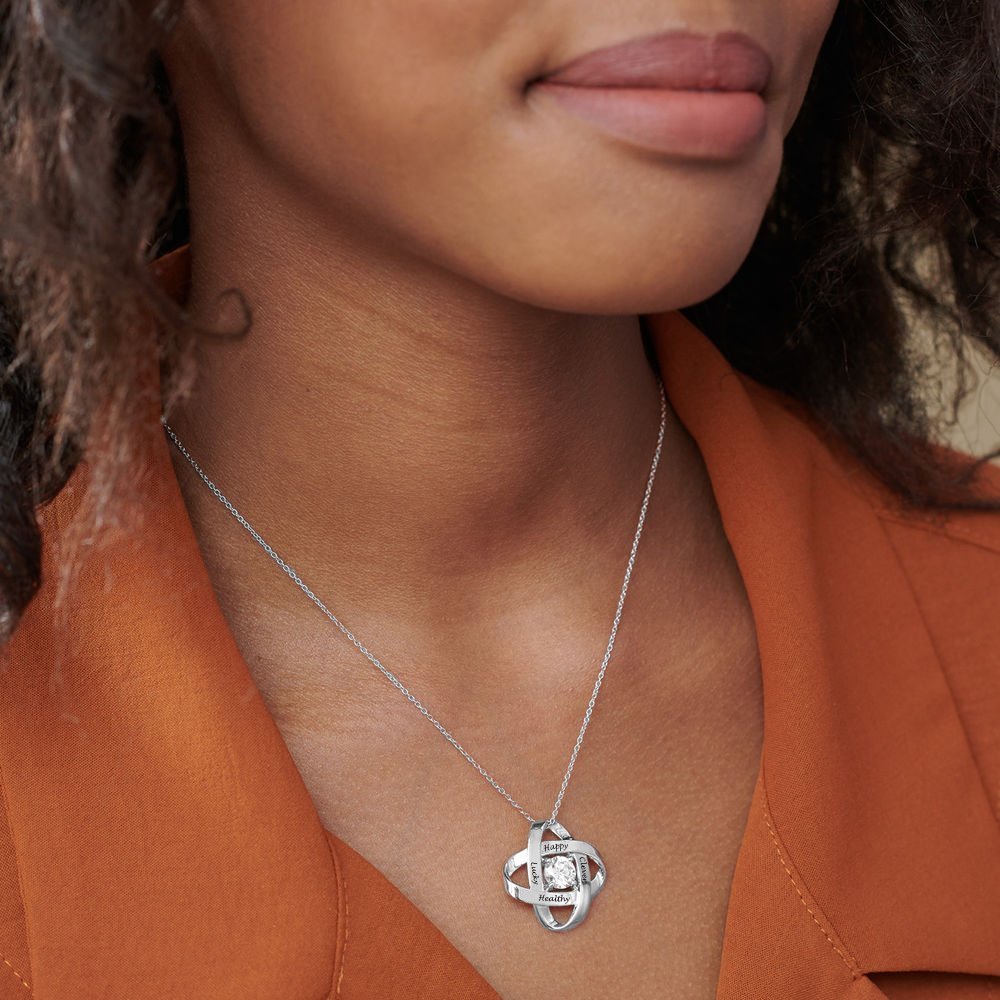 WEPRINTMENecklaceCustom Text Eternal Necklace