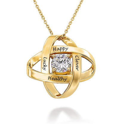 WEPRINTMENecklaceCustom Text Eternal Necklace