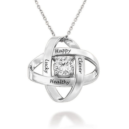 WEPRINTMENecklaceCustom Text Eternal Necklace