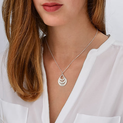 WEPRINTMENecklaceCustom Text Three Drops Necklace