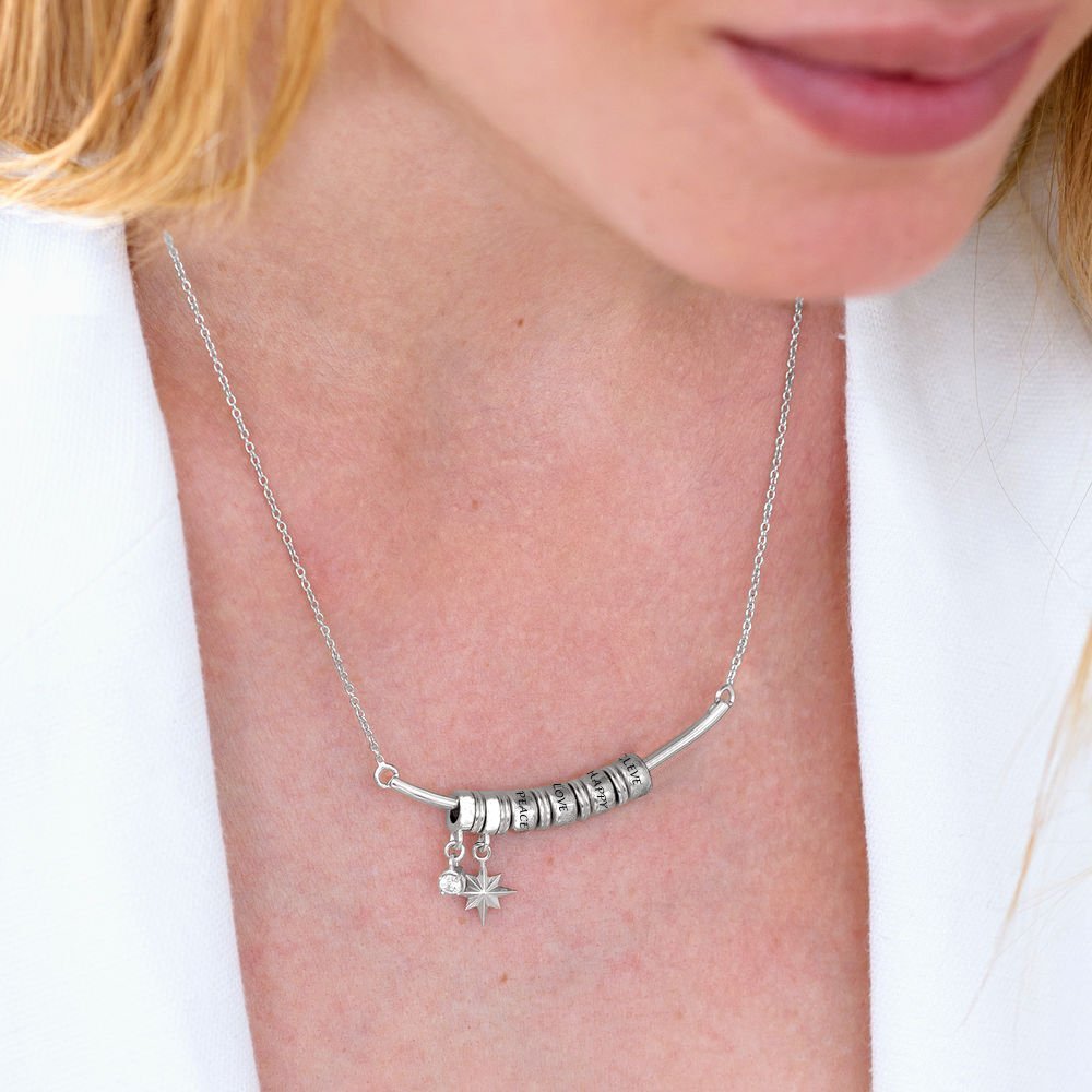 WEPRINTMENecklaceCustom Texts Polaris Bar Necklace