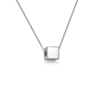WEPRINTMENecklacesCustom Alphabets Cube Necklace