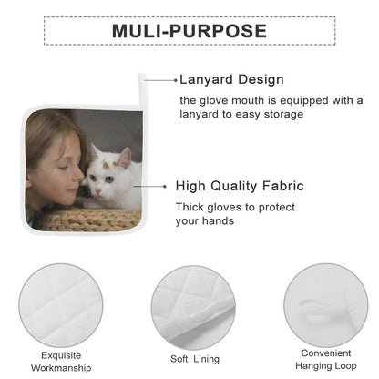 WEPRINTMEOven Mitts SetCustom Photo Oven Mitts and Pot Holders Sets