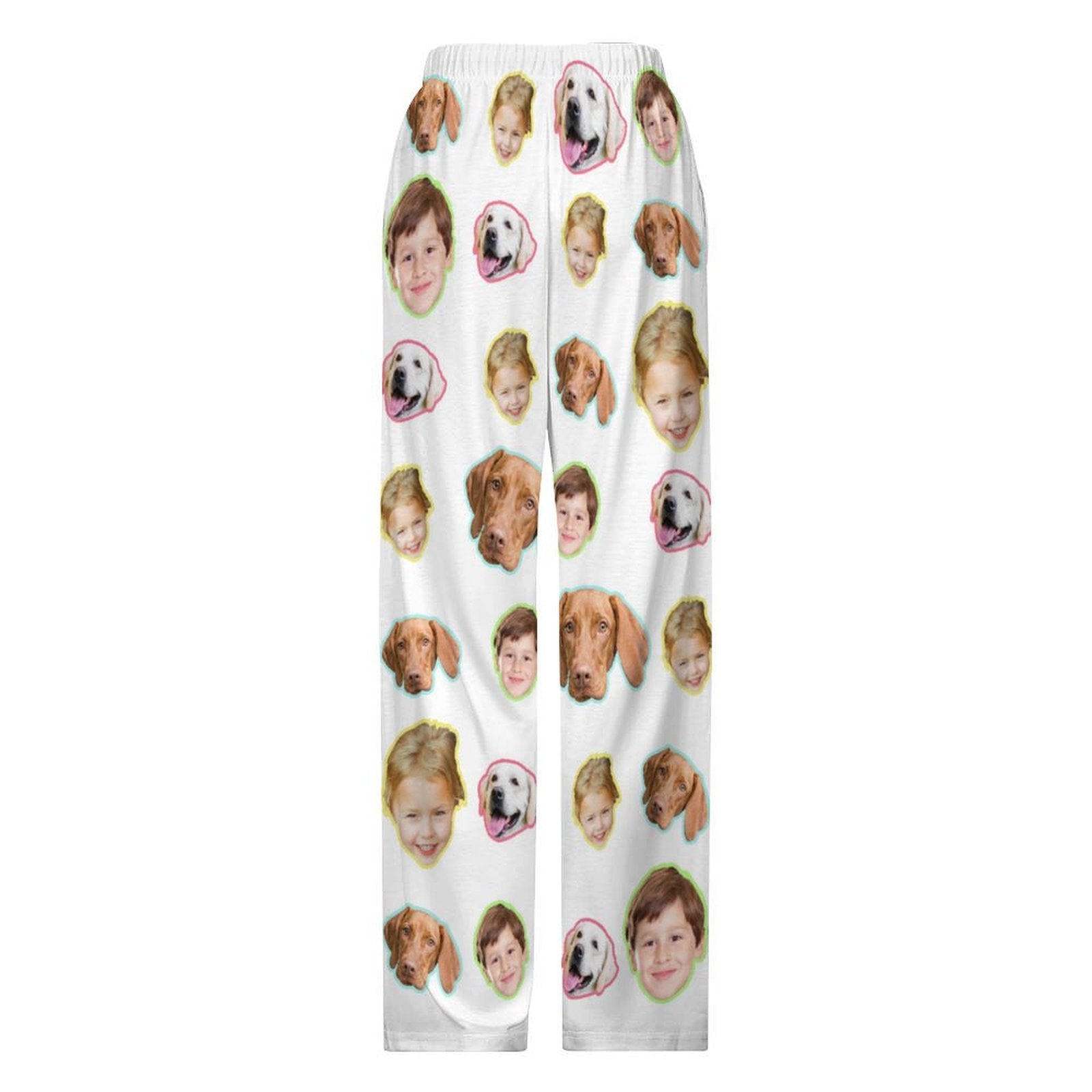 WEPRINTMEPajama PantsCustom Pet Kids Pants All Faces Pajama Pants