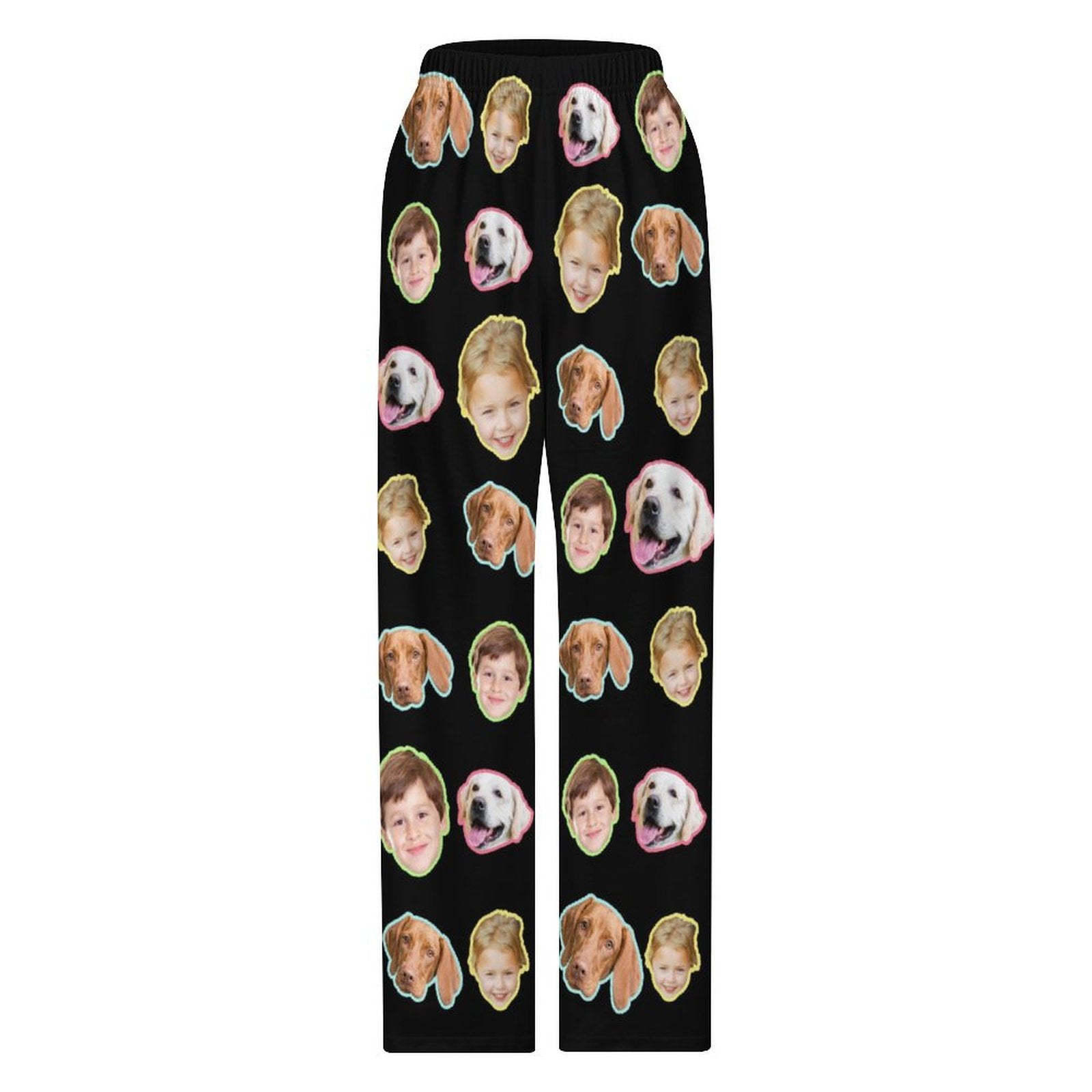 WEPRINTMEPajama PantsCustom Pet Kids Pants All Faces Pajama Pants