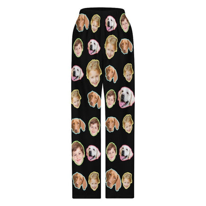 WEPRINTMEPajama PantsCustom Pet Kids Pants All Faces Pajama Pants