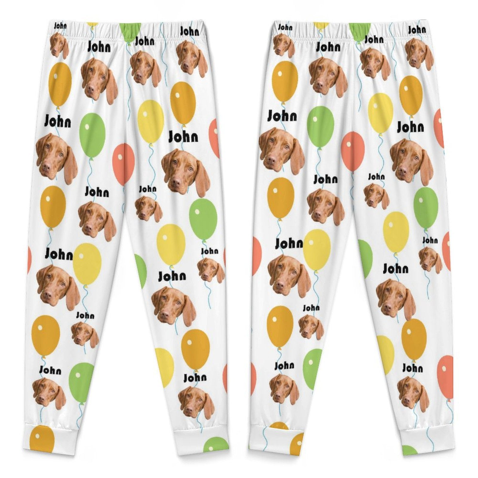 WEPRINTMEPajama PantsCustom Pet Kids Pants Balloon Face Pajama Pants