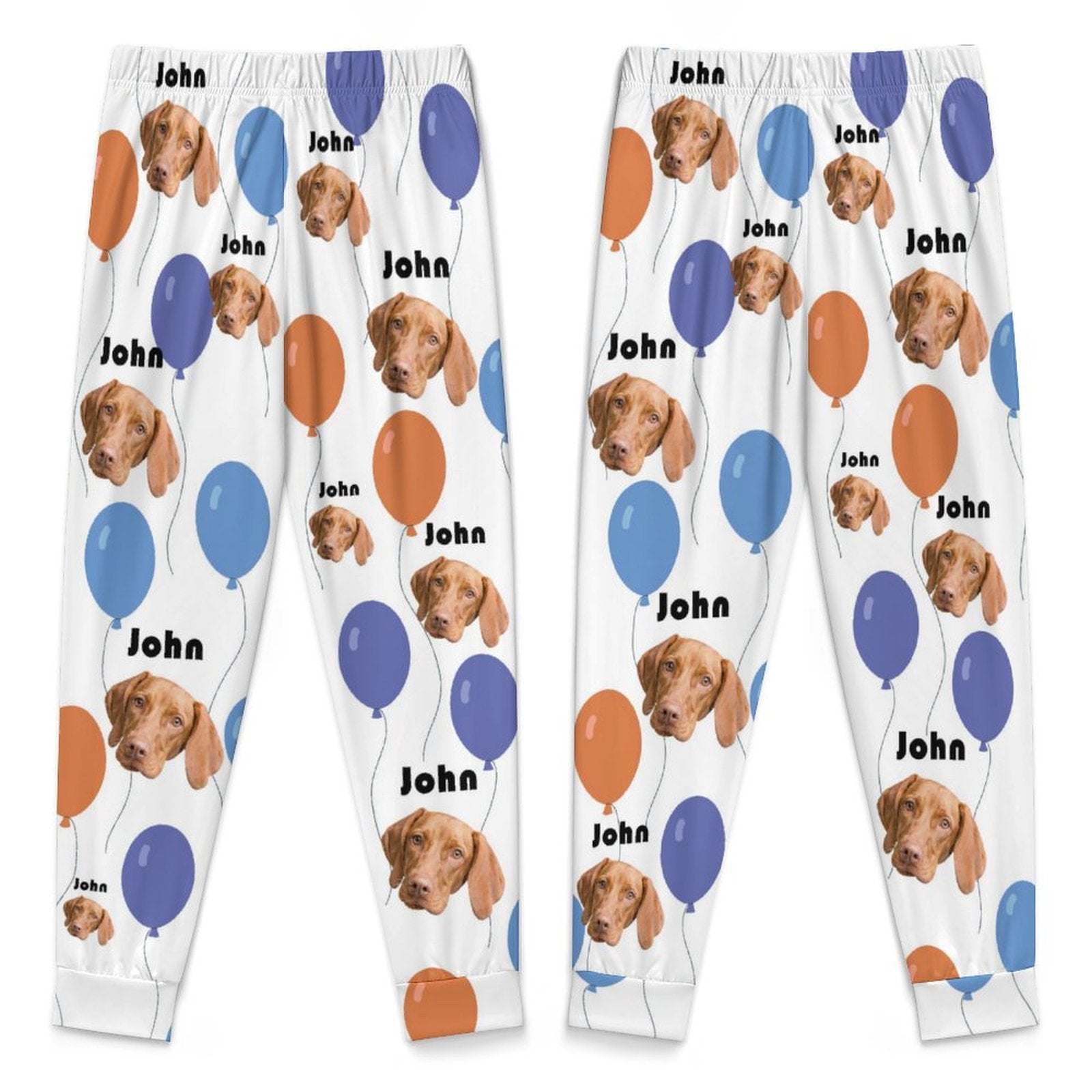 WEPRINTMEPajama PantsCustom Pet Kids Pants Balloon Face Pajama Pants