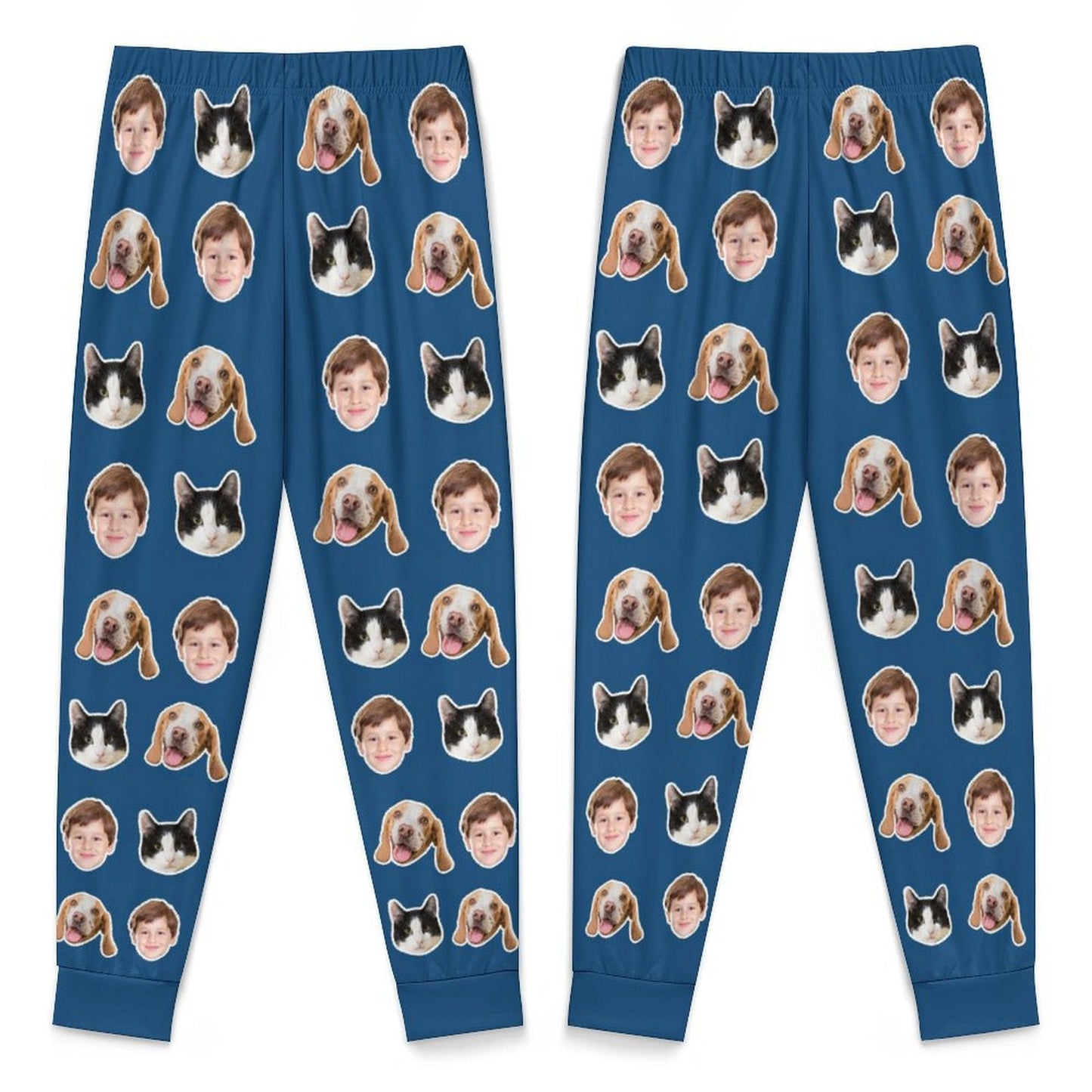 WEPRINTMEPajama PantsCustom Pet Kids Pants Face Pajama Pants