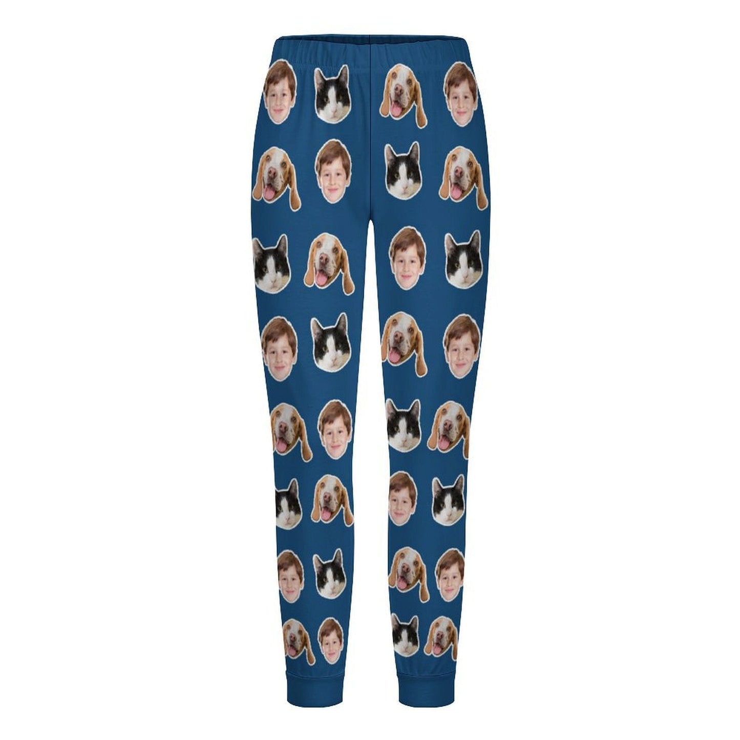WEPRINTMEPajama PantsCustom Pet Kids Pants Face Pajama Pants