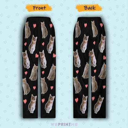 WEPRINTMEPajama PantsCustom Pet Kids Pants Heart Pet Pajama Pants