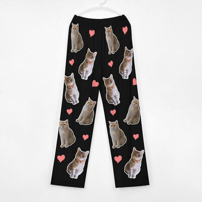 WEPRINTMEPajama PantsCustom Pet Kids Pants Heart Pet Pajama Pants