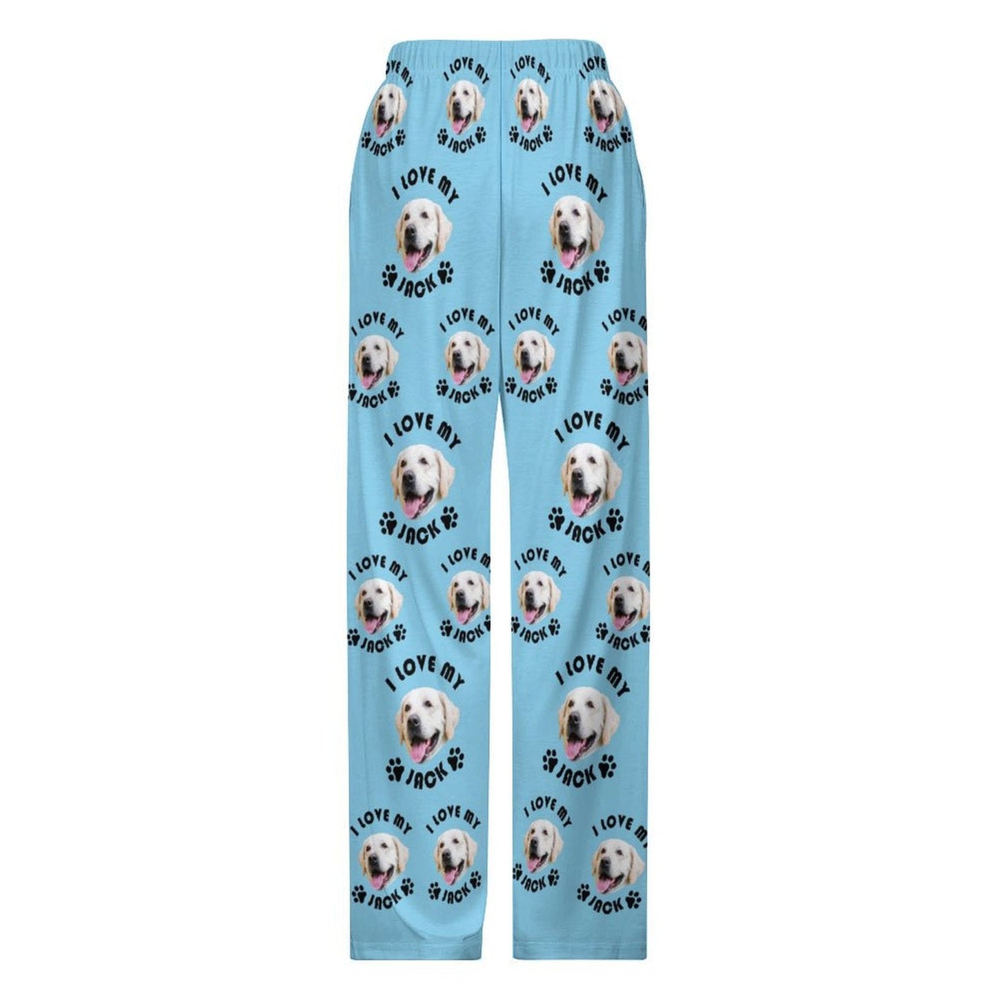 WEPRINTMEPajama PantsCustom Pet Kids Pants I Love My Pet Pajama Pants