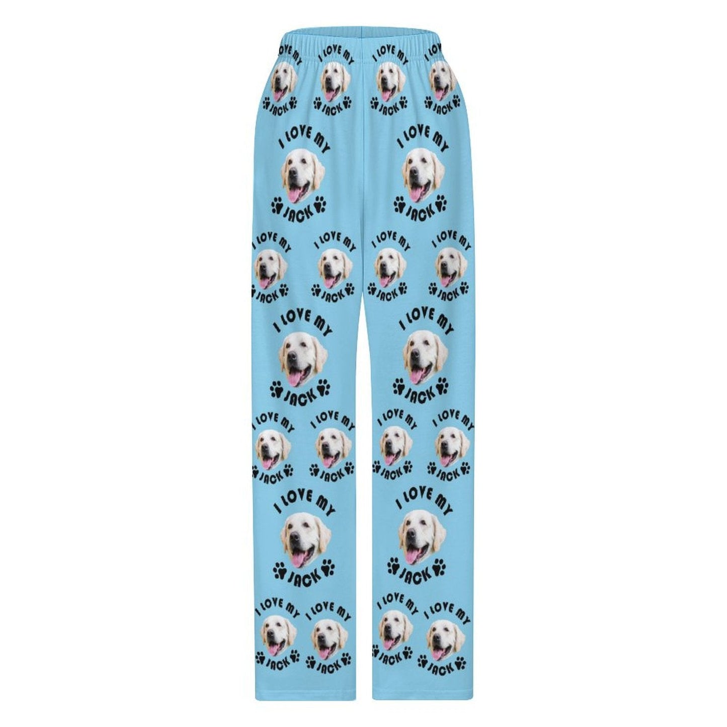 WEPRINTMEPajama PantsCustom Pet Kids Pants I Love My Pet Pajama Pants