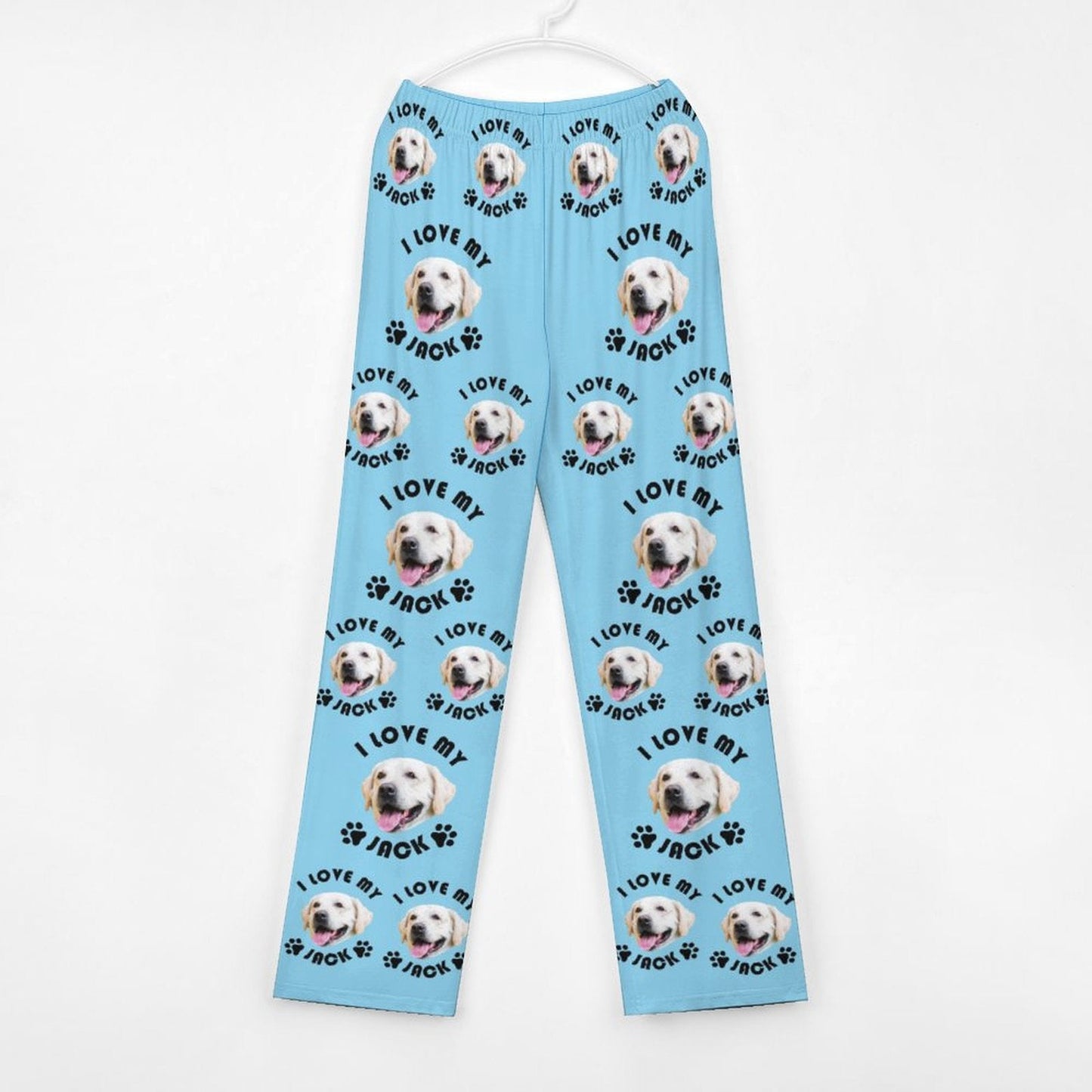 WEPRINTMEPajama PantsCustom Pet Kids Pants I Love My Pet Pajama Pants