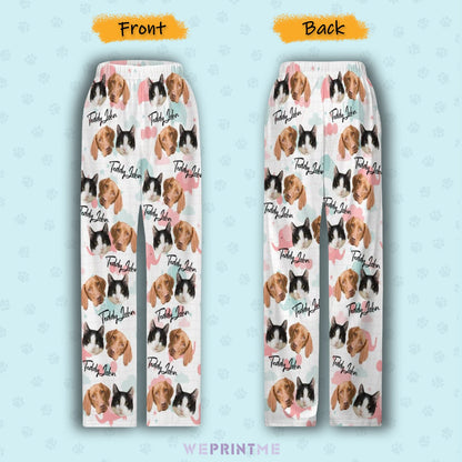 WEPRINTMEPajama PantsCustom Pet Kids Pants Kid and Pet Pajama Pants