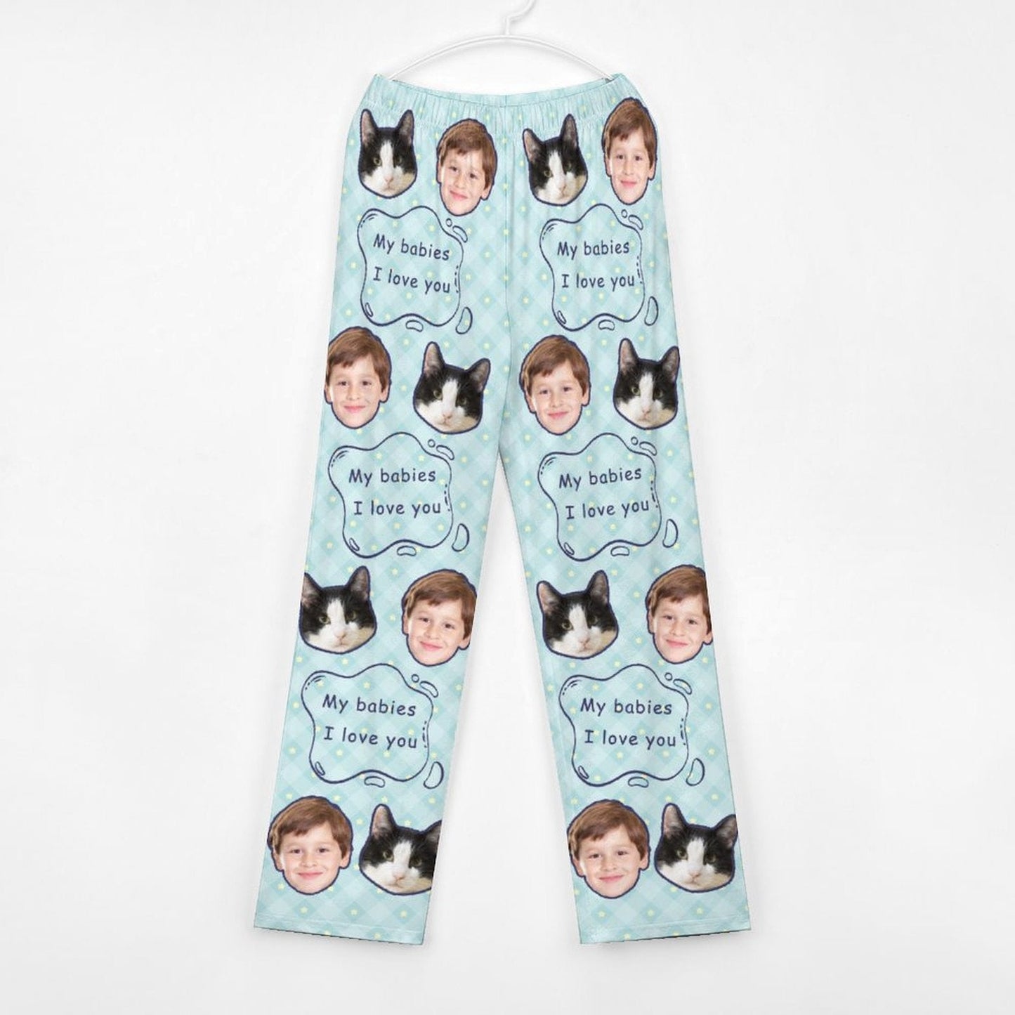 WEPRINTMEPajama PantsCustom Pet Kids Pants My Babies Pajama Pants