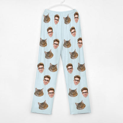 WEPRINTMEPajama PantsCustom Pet Kids Pants Pet and Kids Face Pajama Pants