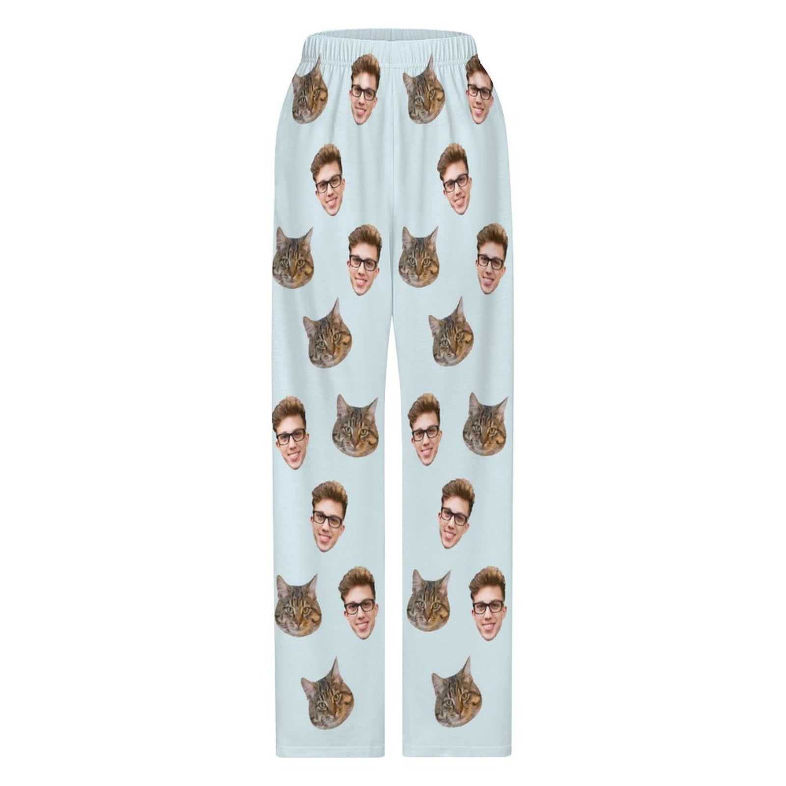 WEPRINTMEPajama PantsCustom Pet Kids Pants Pet and Kids Face Pajama Pants