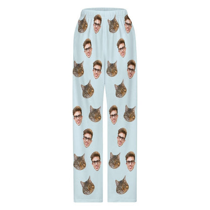 WEPRINTMEPajama PantsCustom Pet Kids Pants Pet and Kids Face Pajama Pants