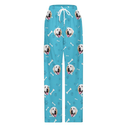 WEPRINTMEPajama PantsPersonalized Pet Pants Face Dogs or Cats Unisex Pajama Pants