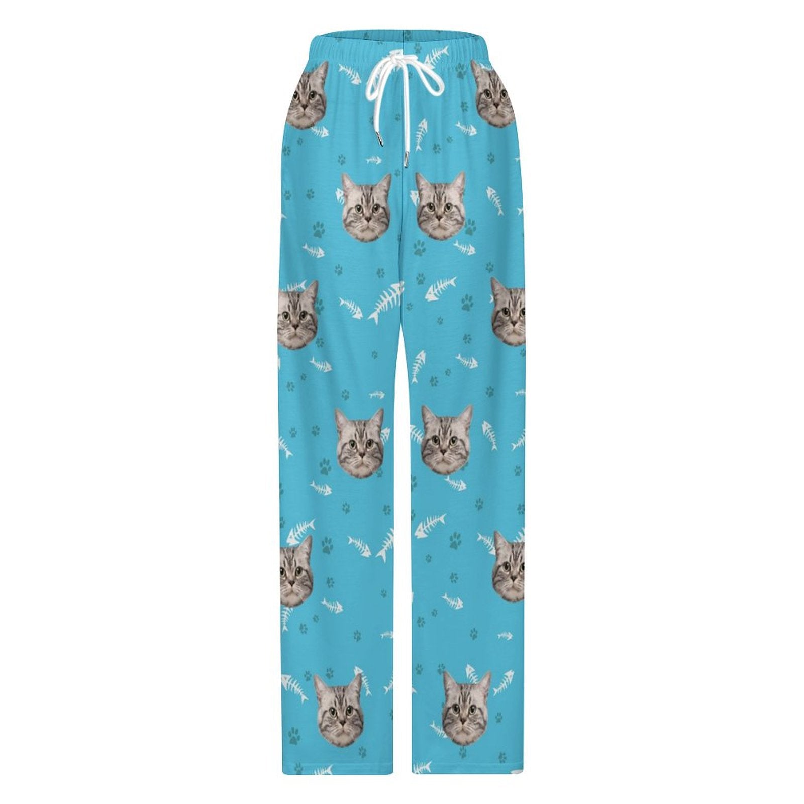WEPRINTMEPajama PantsPersonalized Pet Pants Face Dogs or Cats Unisex Pajama Pants