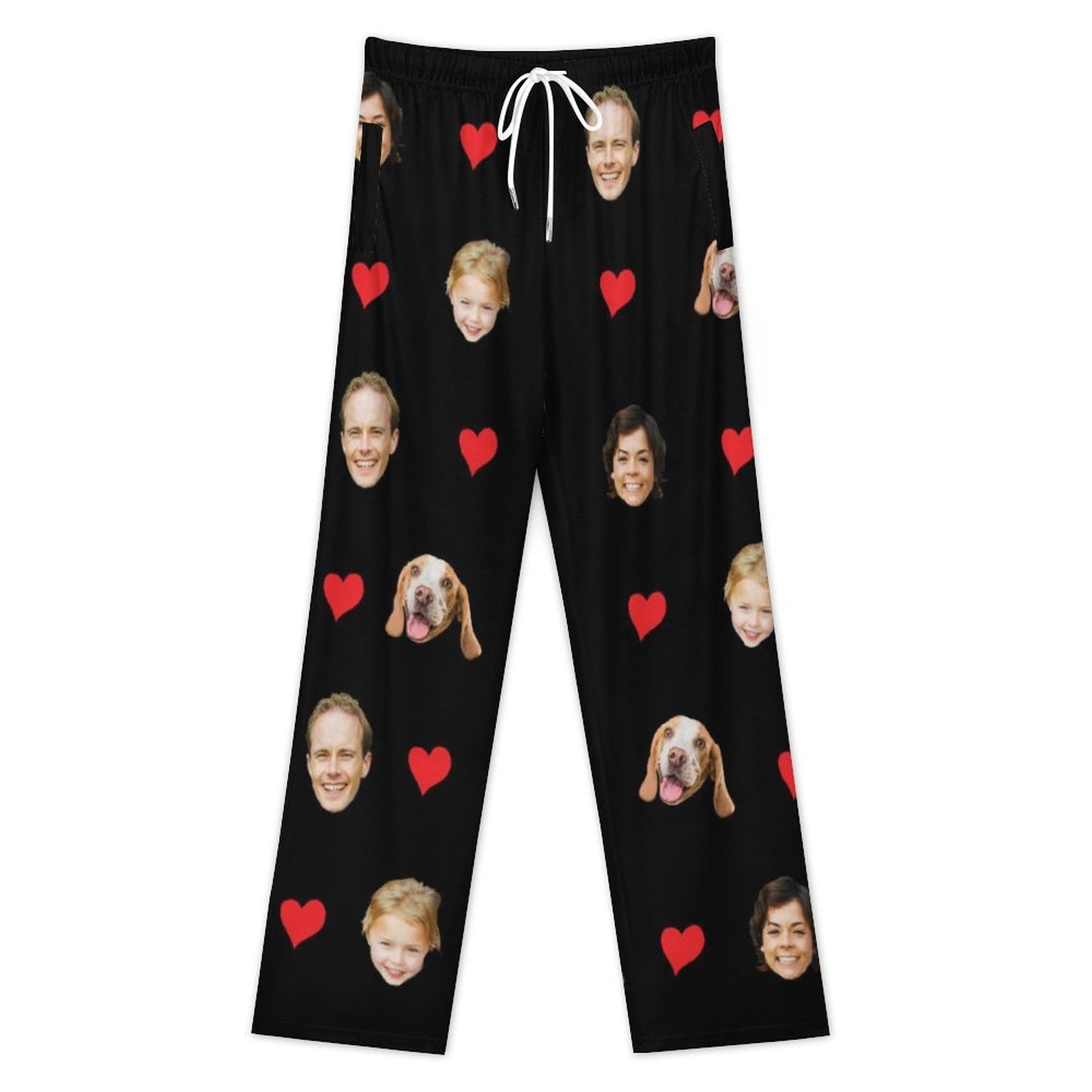 WEPRINTMEPajama PantsPersonalized Pet Pants Love Family Pajama Pants