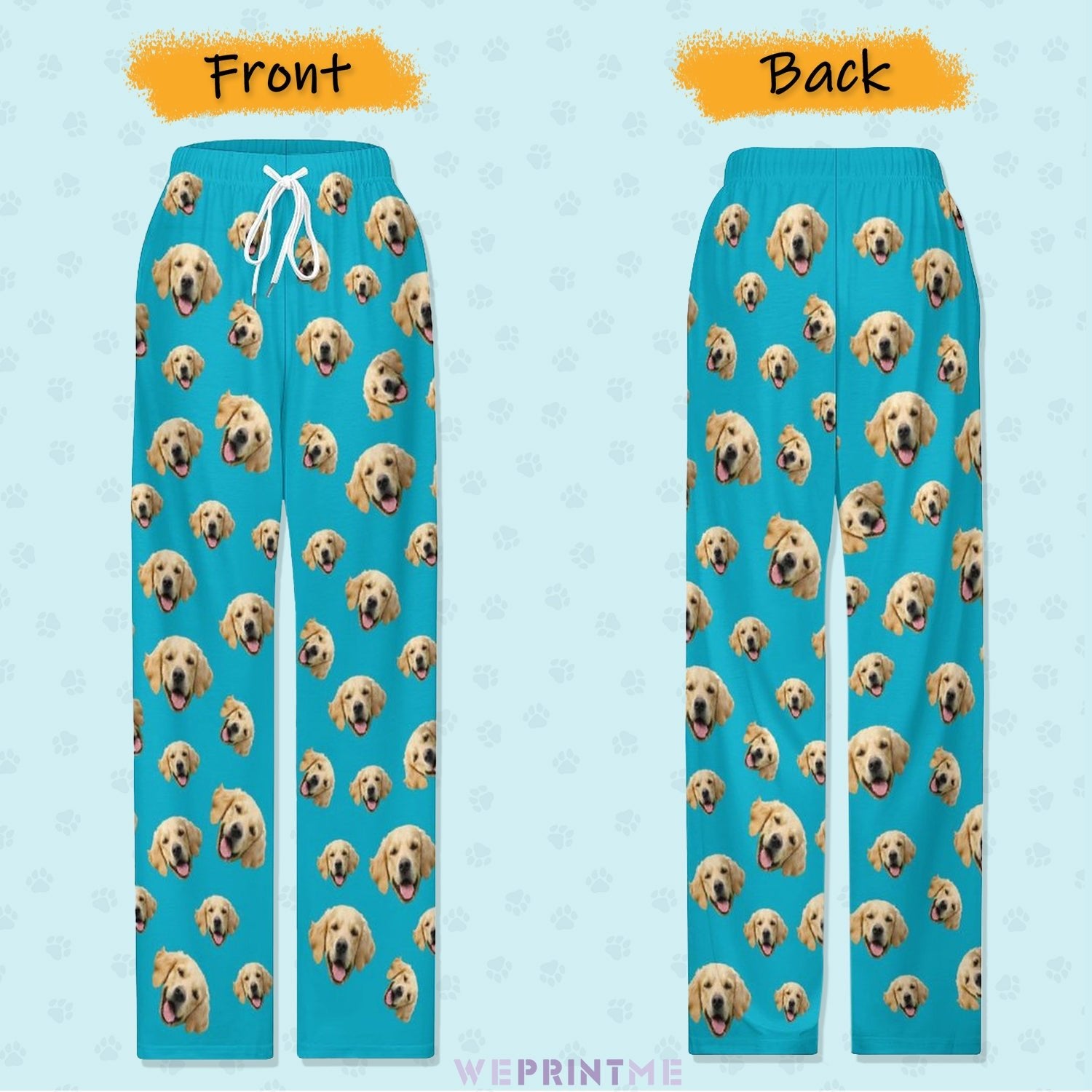 WEPRINTMEPajama PantsPersonalized Pet Pants Pets Everywhere Unisex Pajama Pants