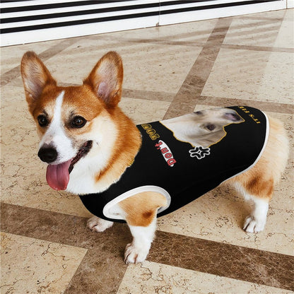WEPRINTMEPet ClothesCustom Pet Dog Vest Don't Touch Personalized Dog Clothing