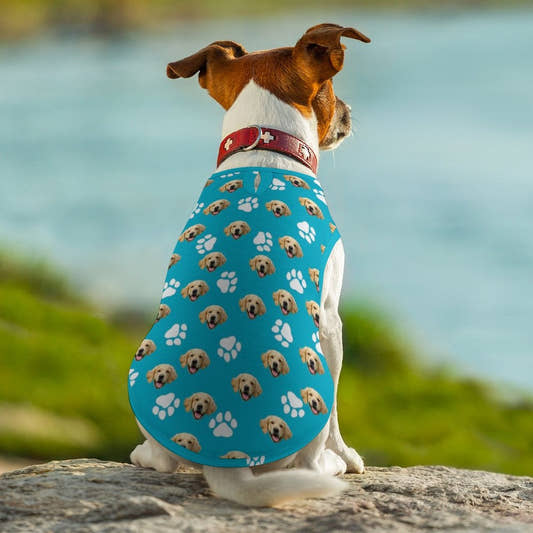 WePrintMePet ClothesCustom Pet Face Pet Vest