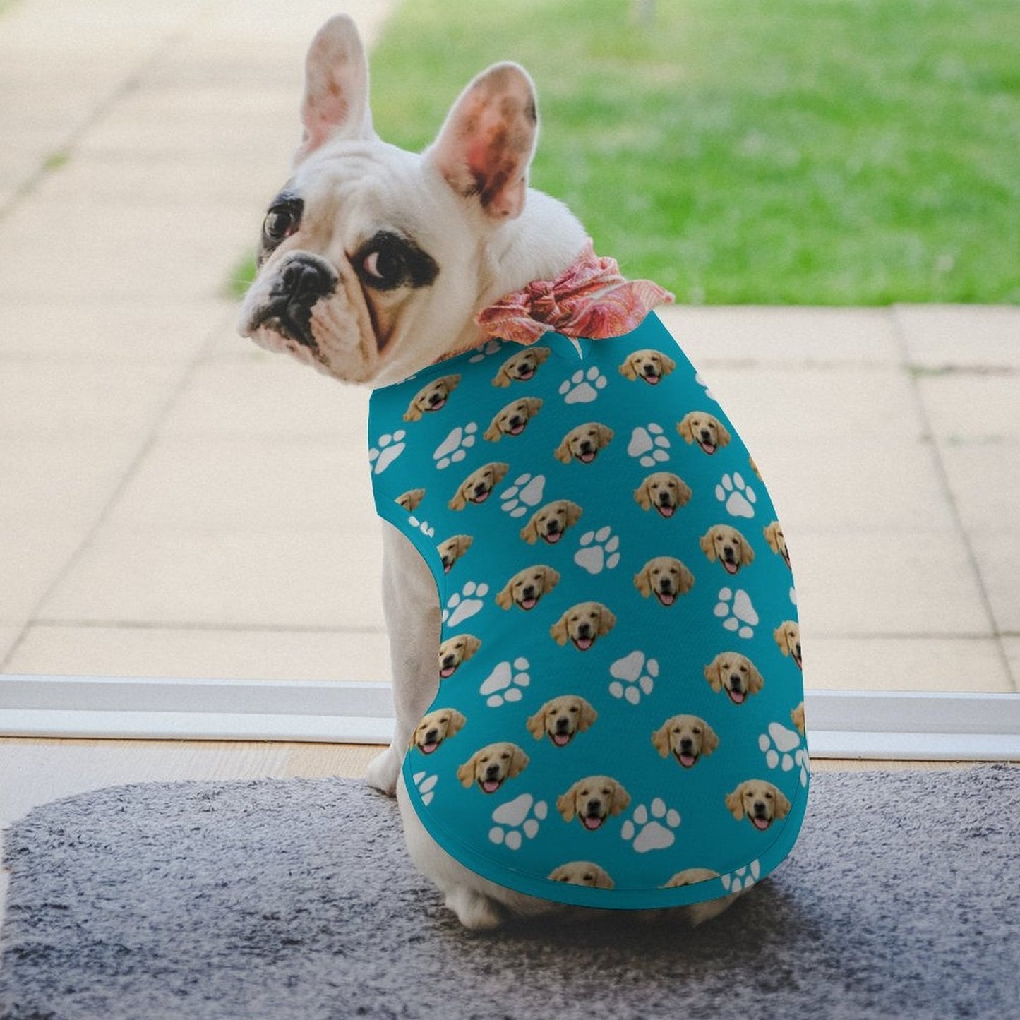 WEPRINTMEPet ClothesCustom Pet Face Pet Vest