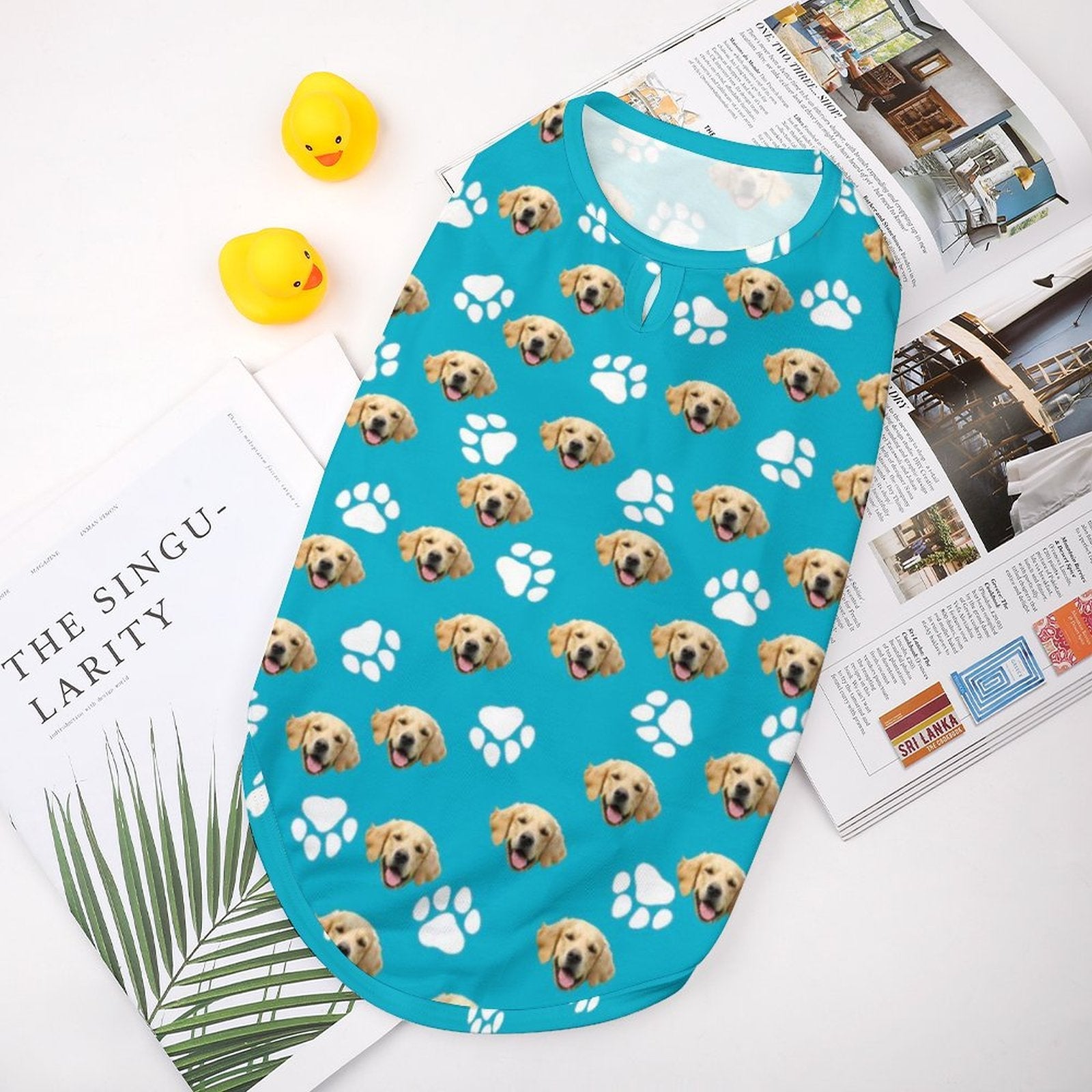 WEPRINTMEPet ClothesCustom Pet Face Pet Vest