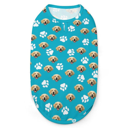 WEPRINTMEPet ClothesCustom Pet Face Pet Vest